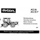 Holder AG 35 - AG 35F Cultitrac Operators Manual